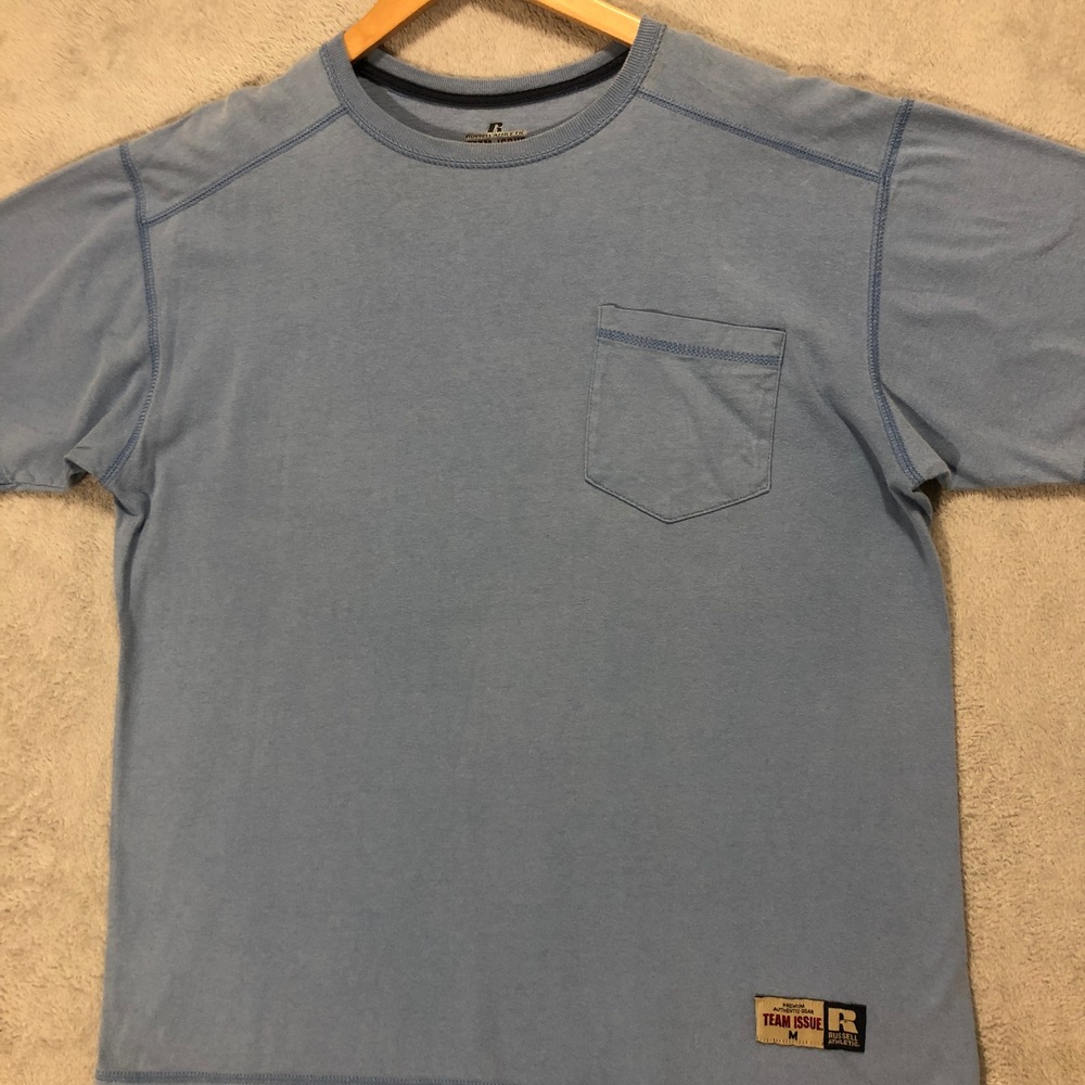 Russell Athletic Team Issue‎ T-Shirt Pocket Tee Premium Gear Size M